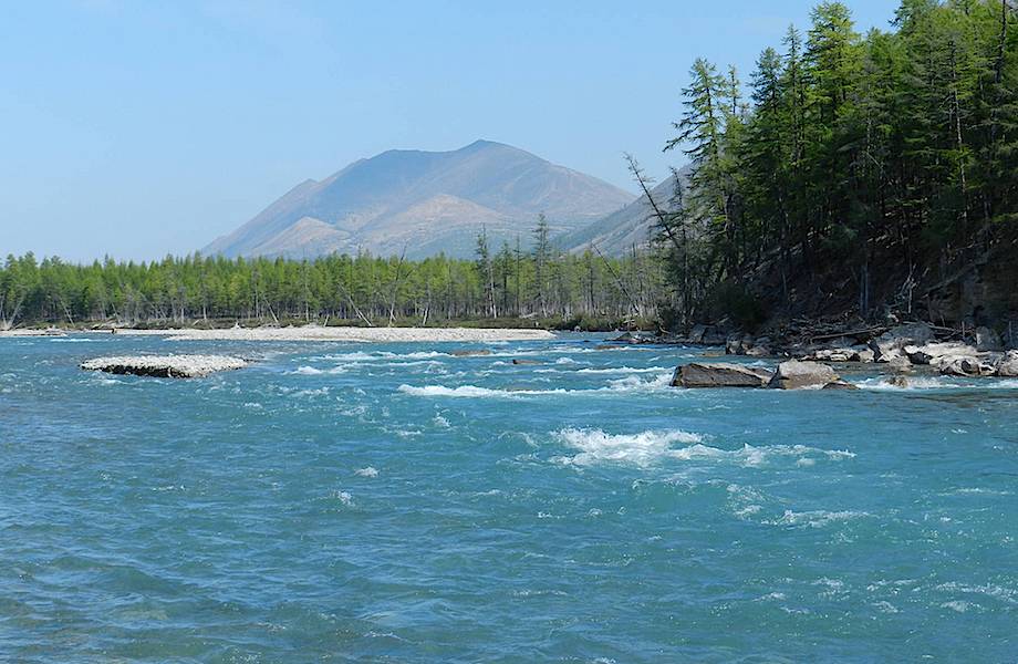 Российская Делькю — единственная река в мире, которая впадает в два океана