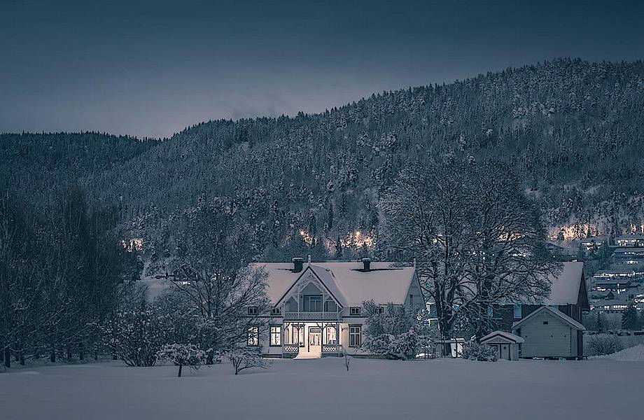 Норвегия и ее тихая красота в магических пейзажных фотографиях