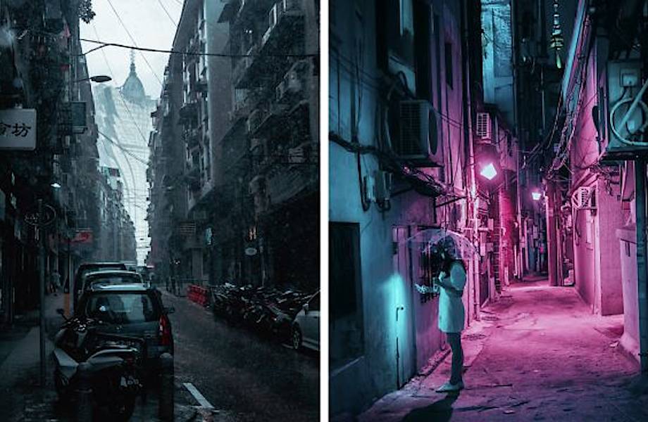 20 неоновых снимков самых крупных городов Азии 