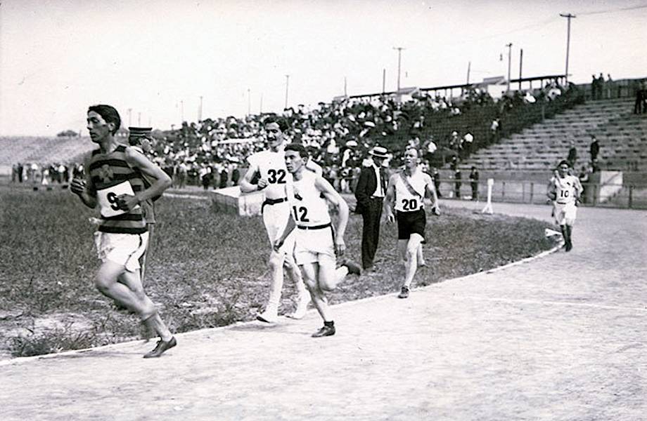 Олимпийский марафон 1904 года — самый тяжелый и смертельно опасный в истории