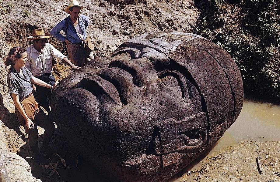 Загадки одной из самых древних цивилизаций Америки: каменные головы ольмеков