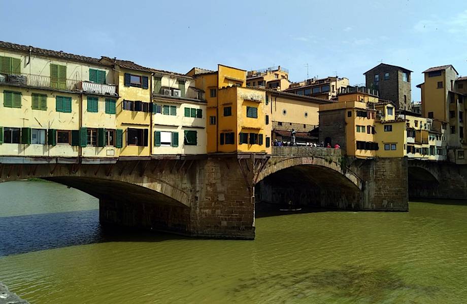 История Старого моста Флоренции 