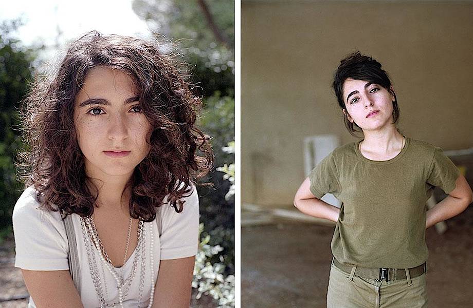 Израильские девушки снялись для фотопроекта о том, как они изменились за 5 лет