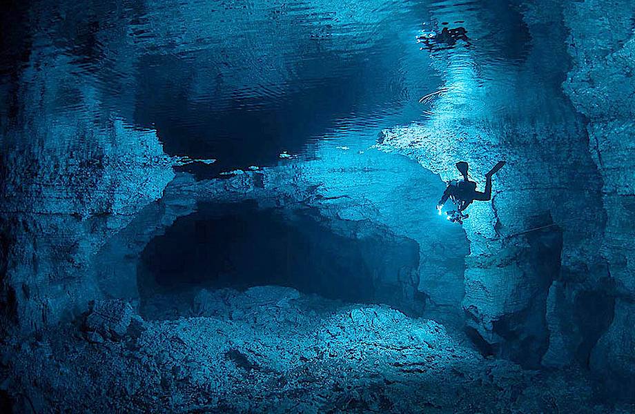 Ординская пещера на Урале: если есть рай для дайверов, то он здесь