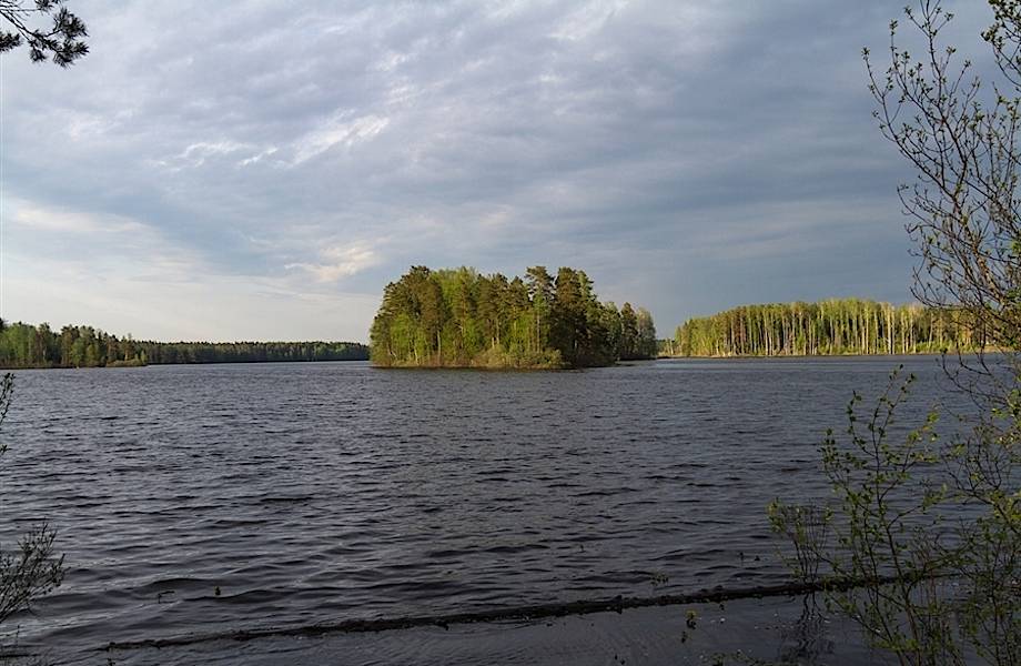 В Новгородской области под землю ушло целое озеро