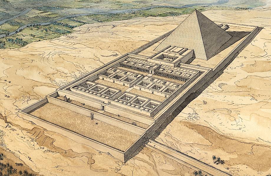  Загадочный лабиринт Аменемхета III в Древнем Египте