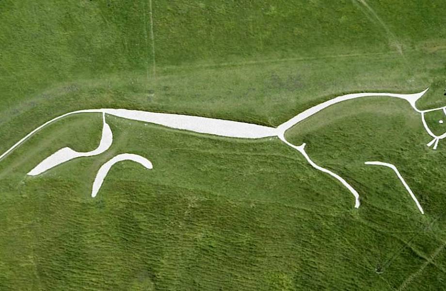 Уффингтонская белая лошадь — самый элегантный геоглиф в мире 