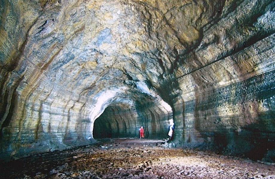 Фантастические пещеры острова Чеджудо, по которым когда-то текла лава
