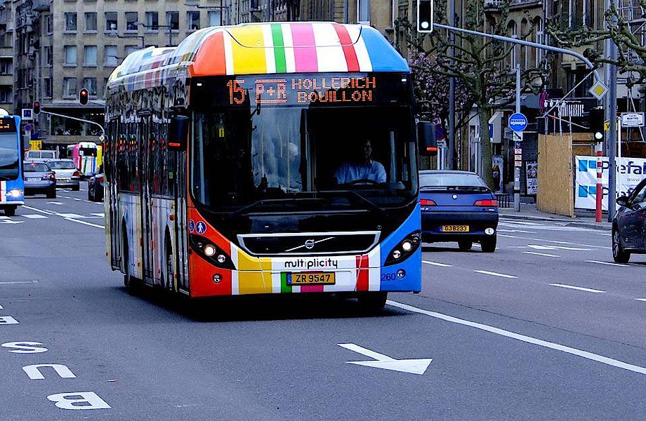 В Люксембурге весь общественный транспорт станет бесплатным