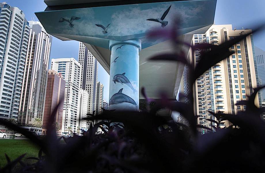 Метро Дубая станет художественной галерей под открытым небом