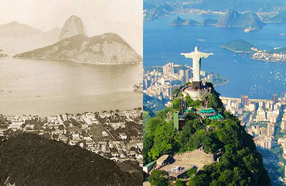 Как изменились самые знаменитые города мира за несколько десятилетий 