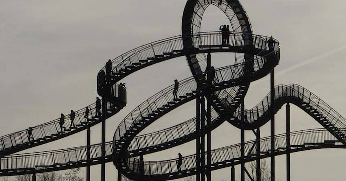 Фото дня: лестница, в которой можно запутаться