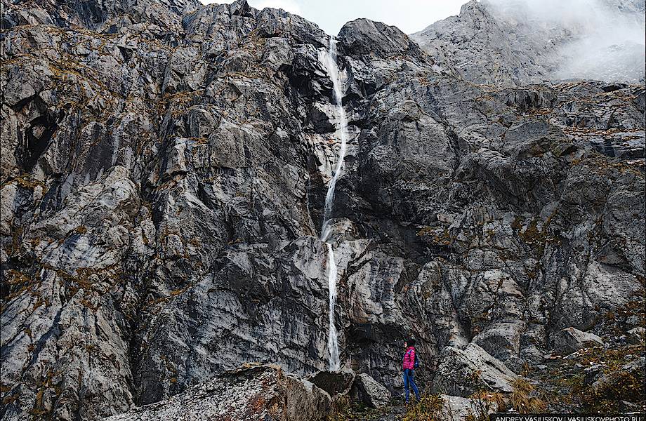 Большой Зейгалан — якобы самый высокий водопад Европы