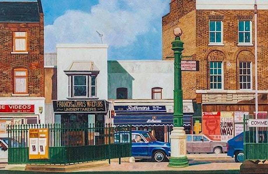 Художница 20 лет рисовала исчезающий район Лондона в чудесном авторском стиле