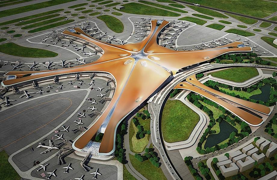 Китай вновь удивляет: каким будет самый большой аэропорт в мире
