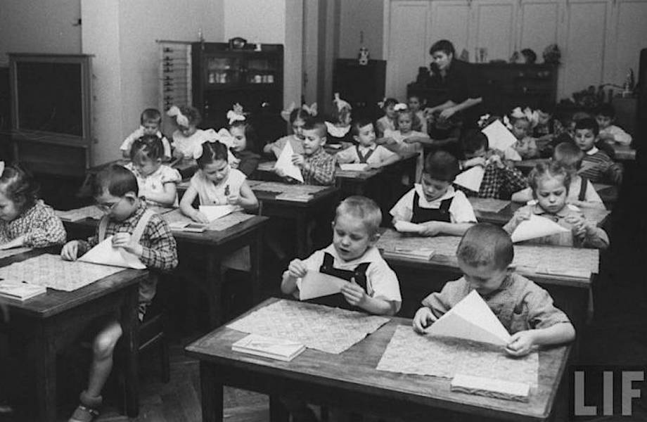 Какими увидел советские детские сады американский фотограф из LIFE в 1960 году