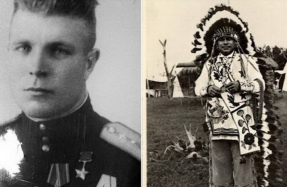 Как летчик СССР стал вождем индейского племени и сменил имя на Пронзающий Огонь
