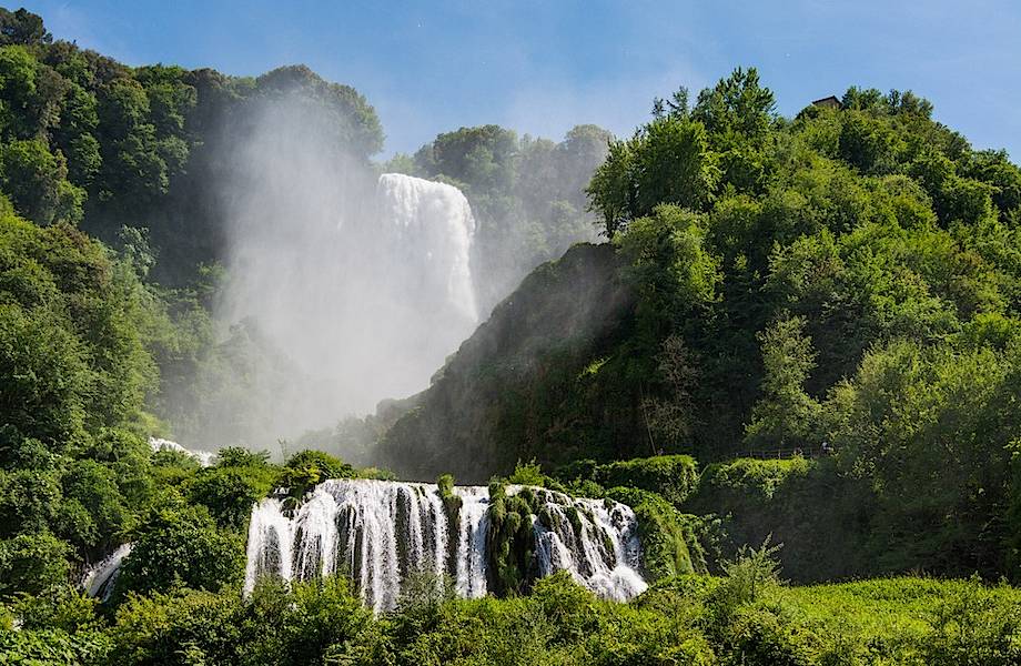 Водопад Марморе: рукотворное чудо, которое создали еще древние римляне