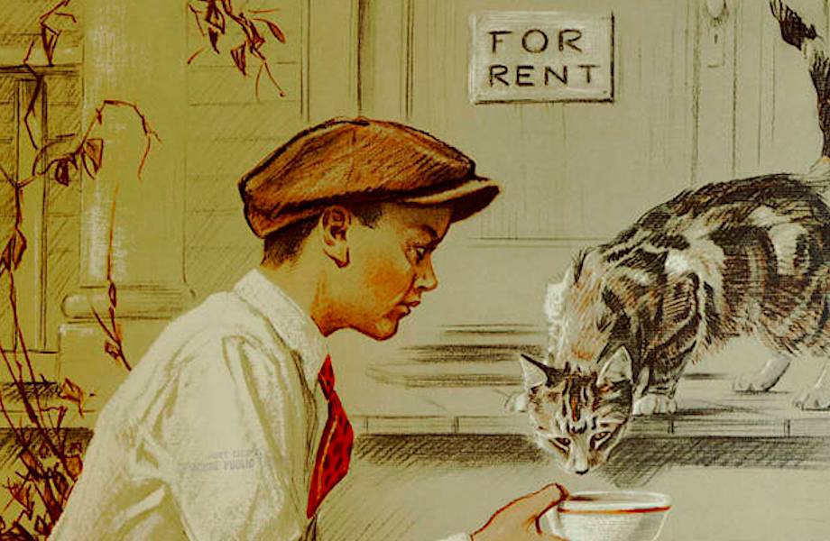 17 постеров времен Великой депрессии о доброте и заботе о животных 