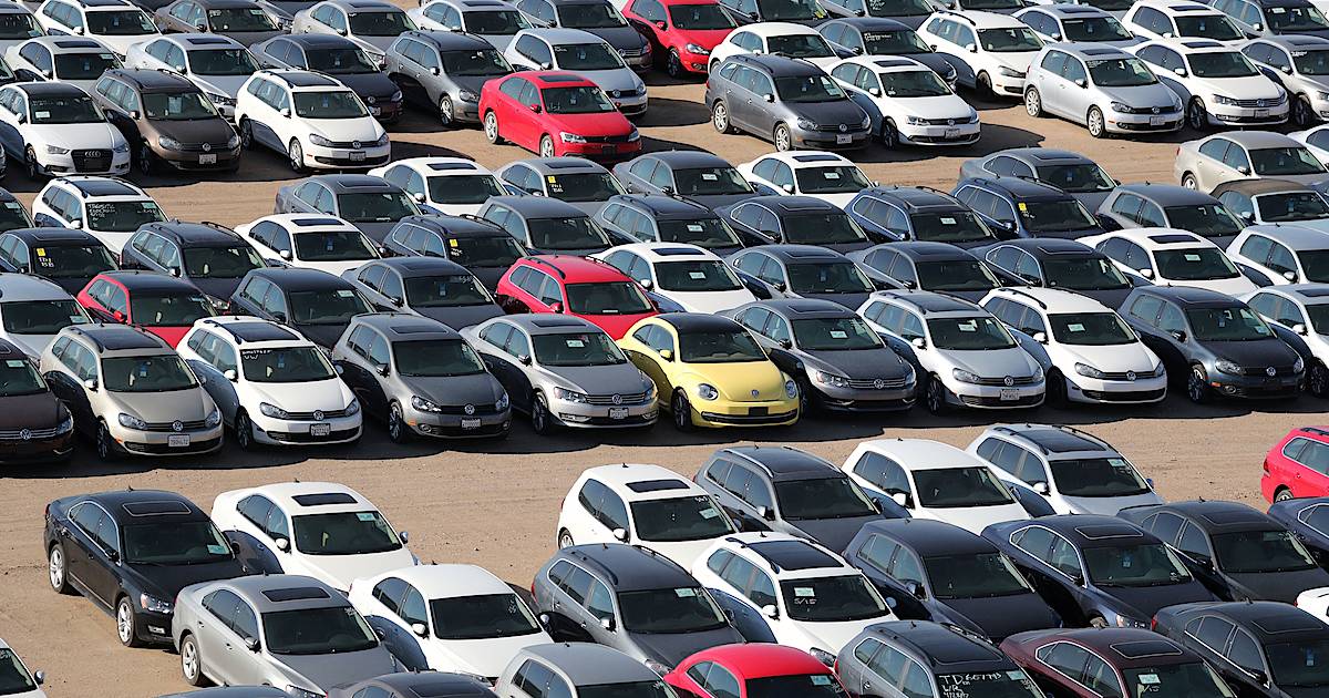 Как выглядят машины в америке 350 тысяч автомобилей: откуда в США кладбища Volkswagen