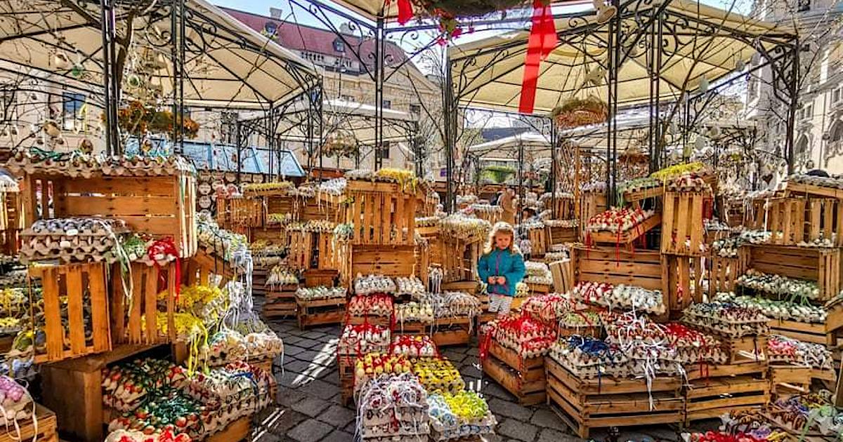 Фото дня: на пасхальном рынке