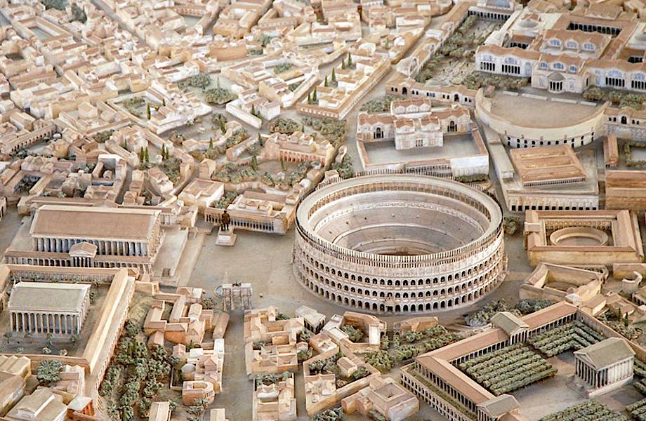 36 лет ушло у археолога на создание наиболее точной копии макета Древнего Рима