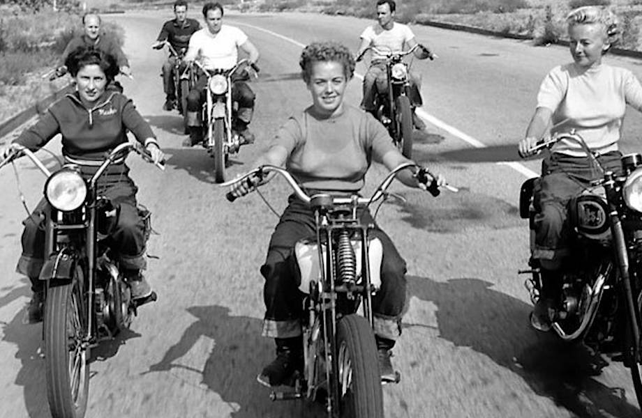 Дерзкие снимки женщин-мотоциклисток 1949 года, ставших героинями выпуска LIFE