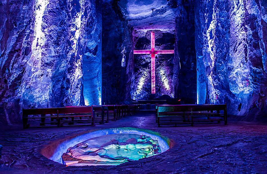 Соляной собор Сипакиры — уникальный колумбийский храм под землей