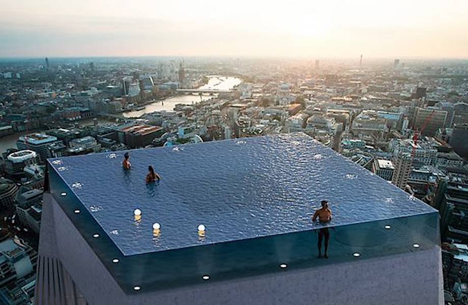 В Лондоне построят первый панорамный бассейн с обзором в 360 градусов 