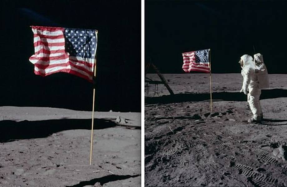 Не в ветре дело: простое научное объяснение, почему флаг США развевался на Луне