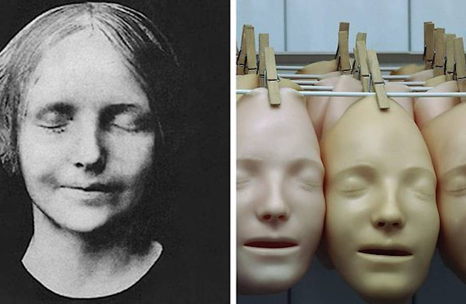 Лицо манекена для обучения реанимации оказалось копией лица утопленницы 19 века