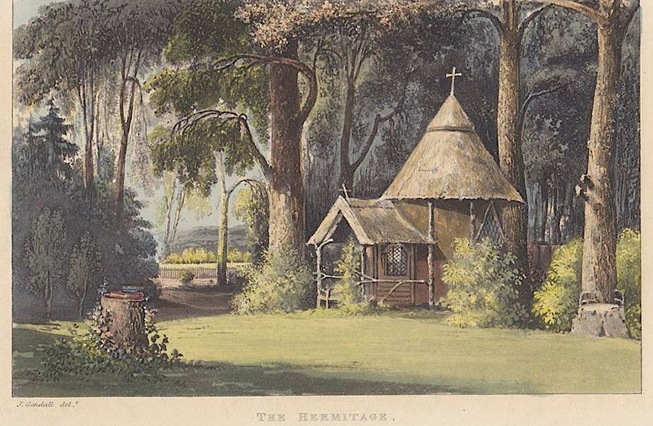 Вместо декоративных гномов и озер: в Британии отшельники были садовыми украшениями