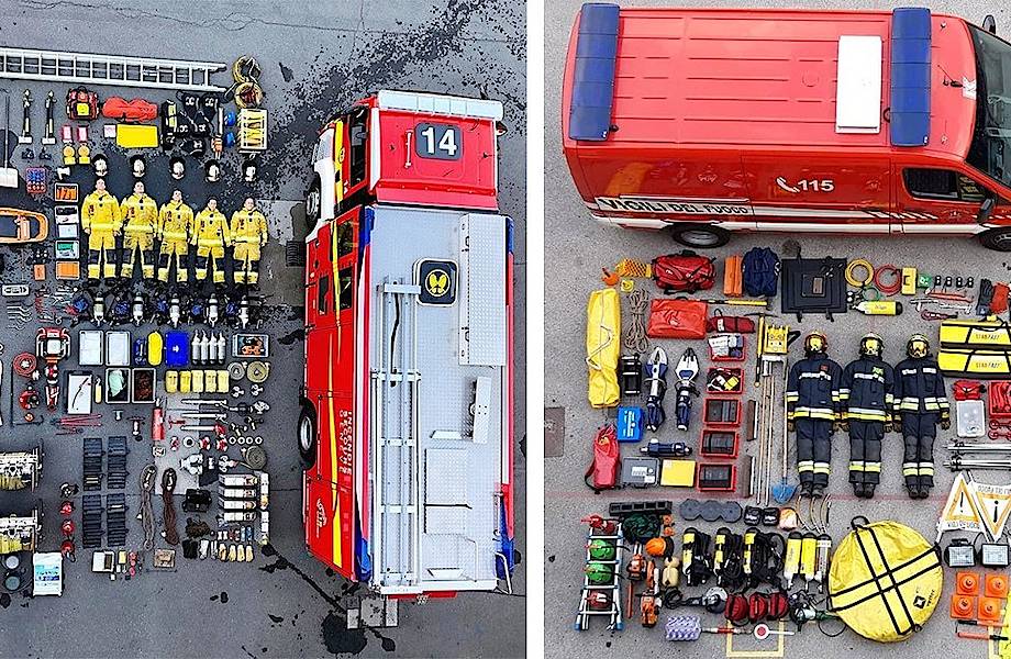 Тетрис из людей и вещей: как выглядит инвентарь экстренных служб в ...