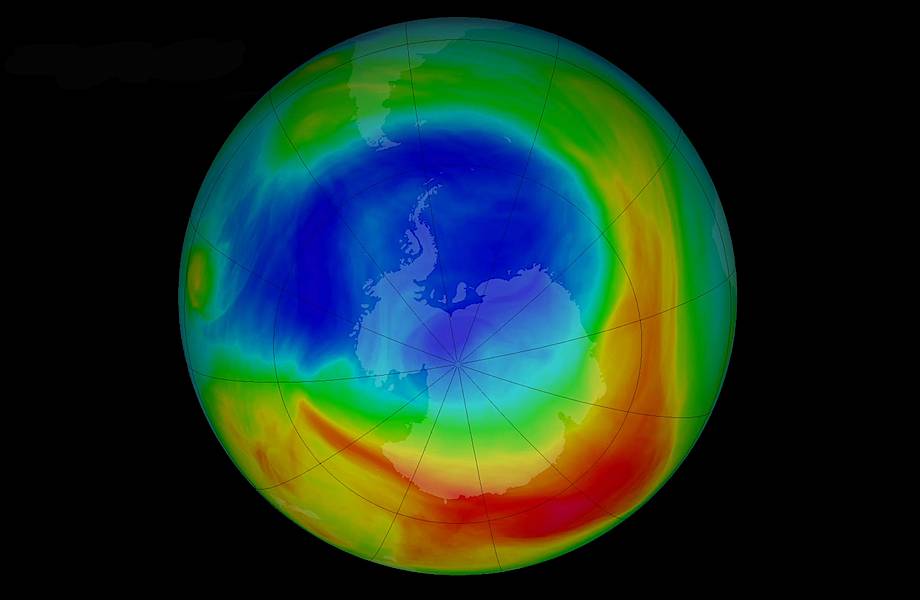 Неожиданная польза от глобального потепления: озоновая дыра стала меньше