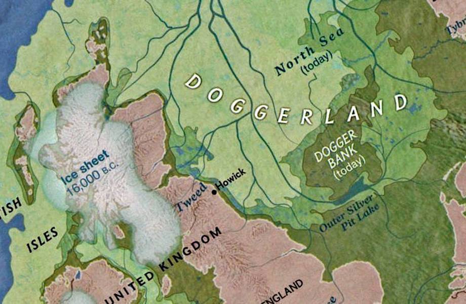 Доггерленд: часть Европы, затонувшая во время прошлого глобального потепления