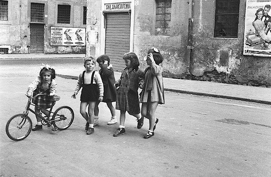 Восхитительные черно-белые фото послевоенного Рима 