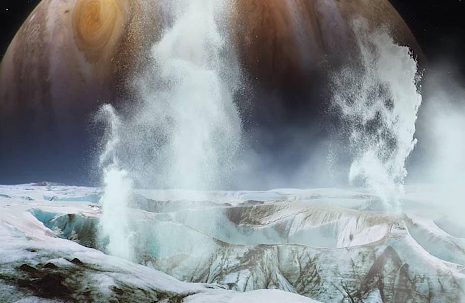 Видео: Исследователи NASA обнаружили на спутнике Юпитера водяной пар