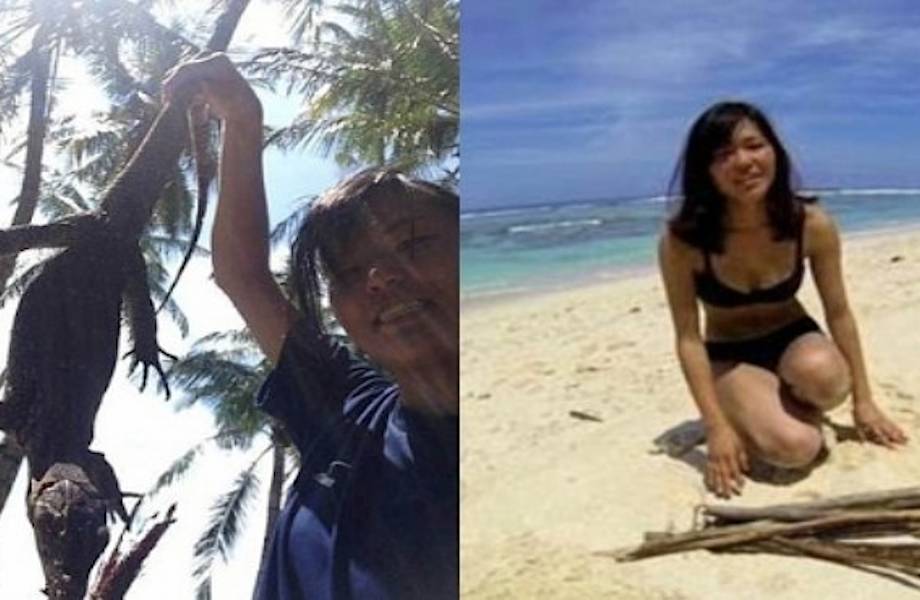 22-летняя японка испытала себя, прожив 19 дней на необитаемом острове без еды и воды