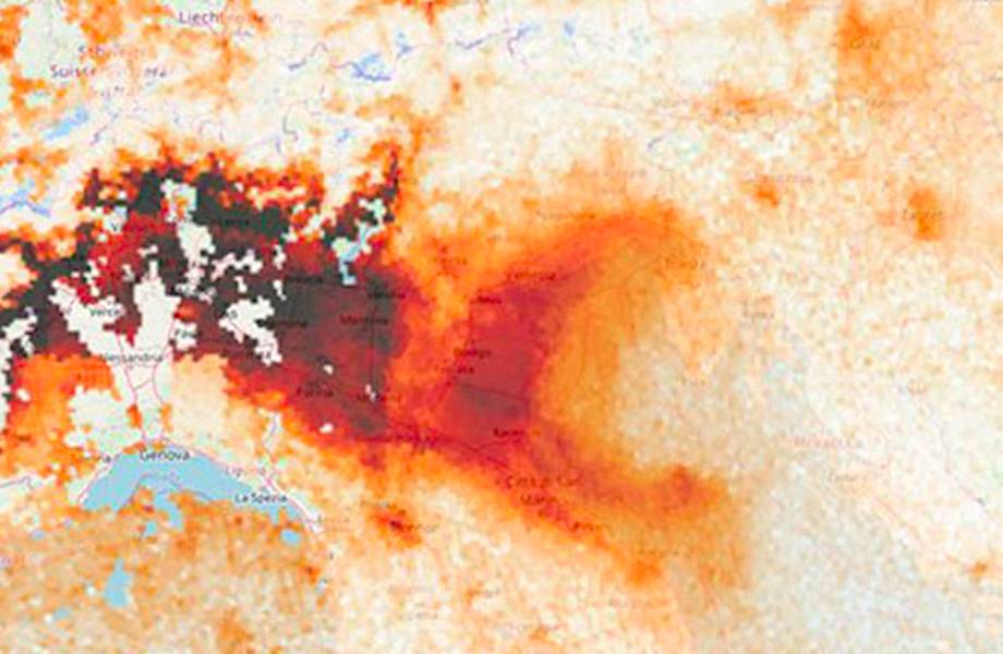 Спутниковые фото о том, как нынешняя пандемия спасает окружающую среду от загрязнения 