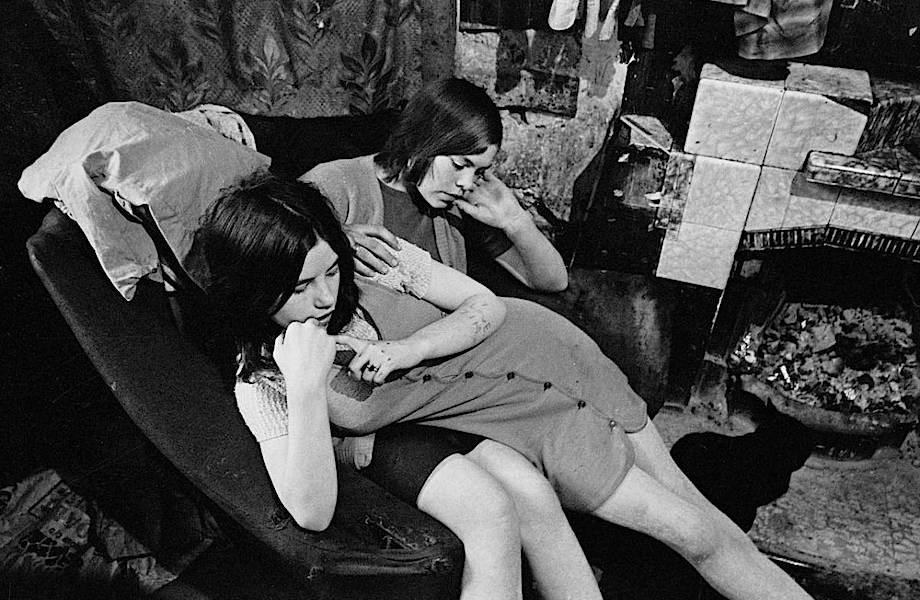 Сильные фото о том, в какой нищете жили люди в Глазго в 1970-е годы 