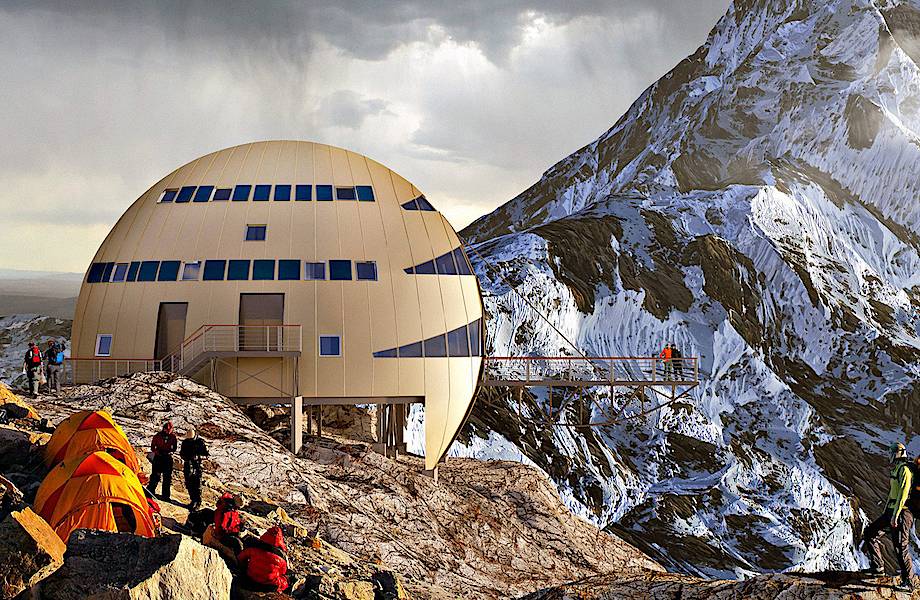 Как проект московских архитекторов из горного приюта превратился в космический центр