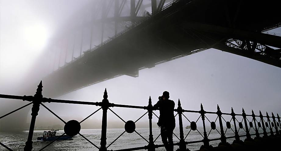 Фото дня: туман, накрывший Сидней 