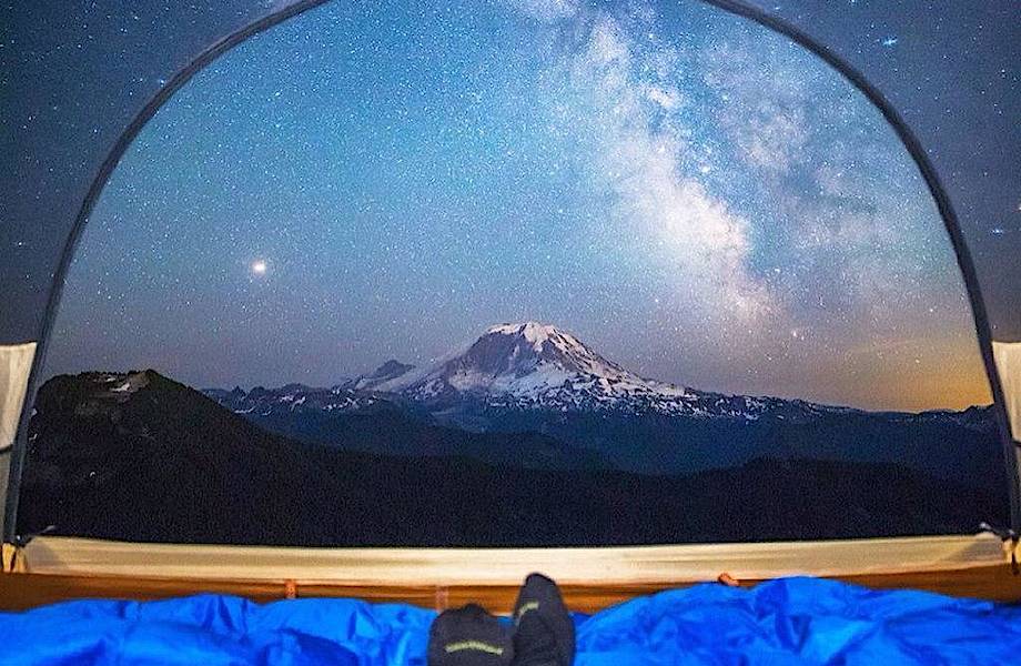 Прозрачные палатки под звездным небом: новый тренд, набирающий популярность