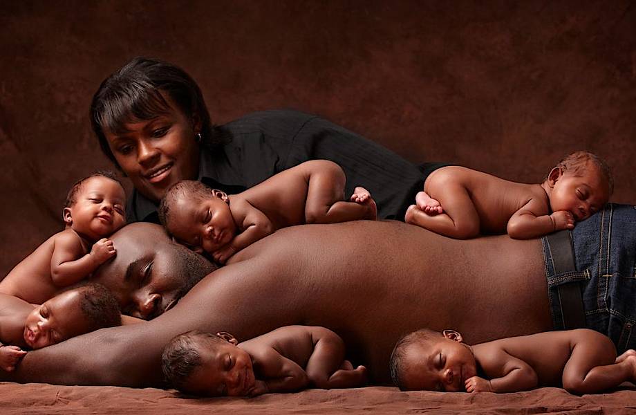 У пары родились сразу 6 детей — как они выглядят через 10 лет