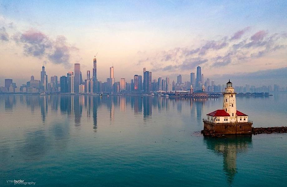Фотограф, влюбленный в Чикаго, доказывает, что это самый красивый город в США
