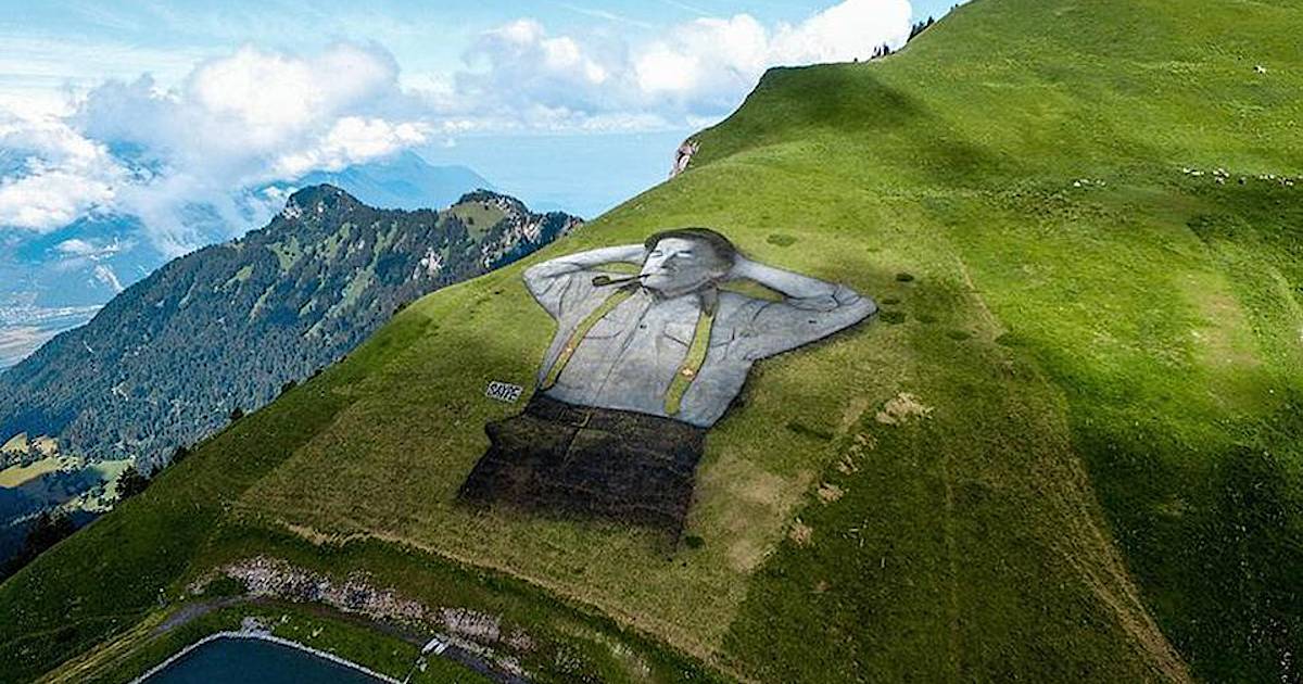 Невероятные гигантские рисунки Гийома Легро, которые не так-то просто увидеть