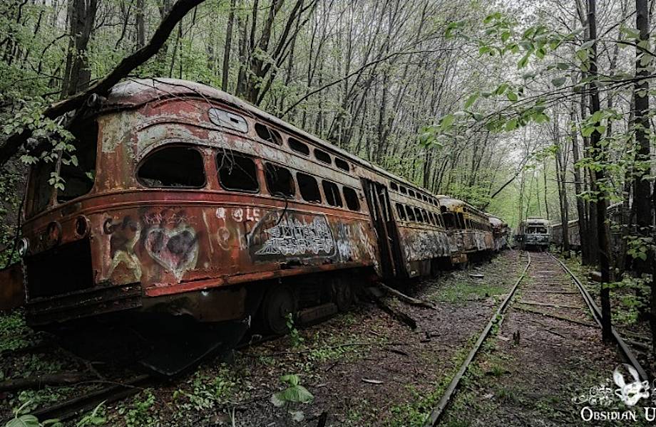 Фотограф объезжает заброшенные места Пенсильвании и показывает их ускользающую красоту
