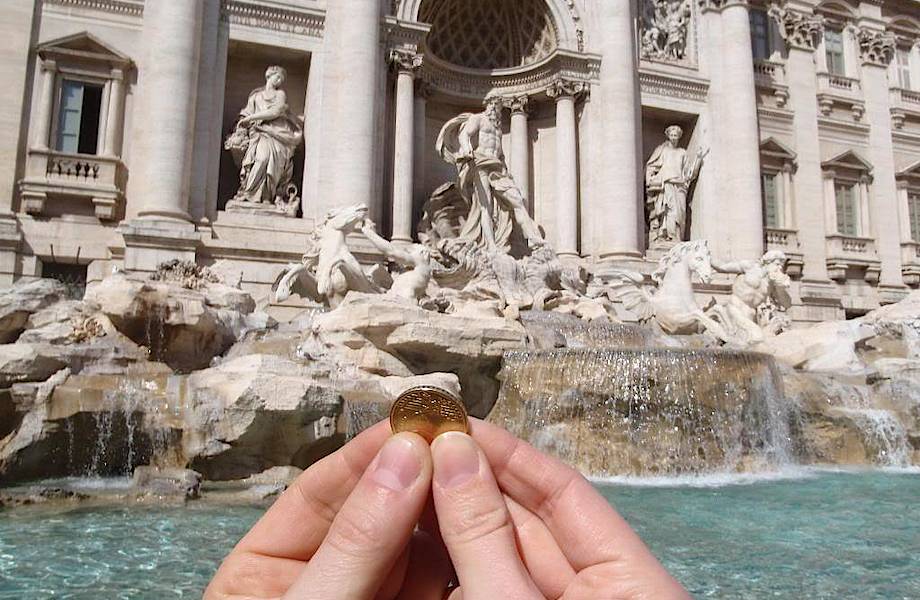 Куда тратят монеты из фонтанов, которые туристы бросают, чтобы вернуться
