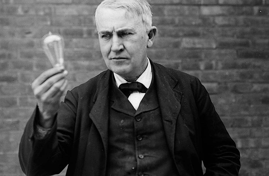 Как неспособный к обучению мальчик Томас Эдисон вырос и изобрел лампочку