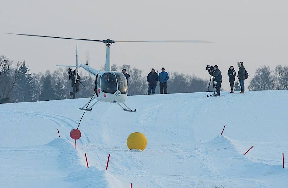 Россия — родина не только танкового биатлона, но и вертолетного гольфа